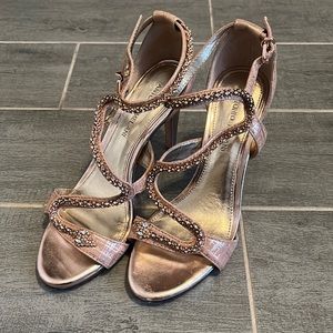Antonio Melani snake heels